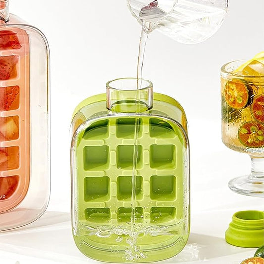 500ml Ice Cube Cooling Water Bottle