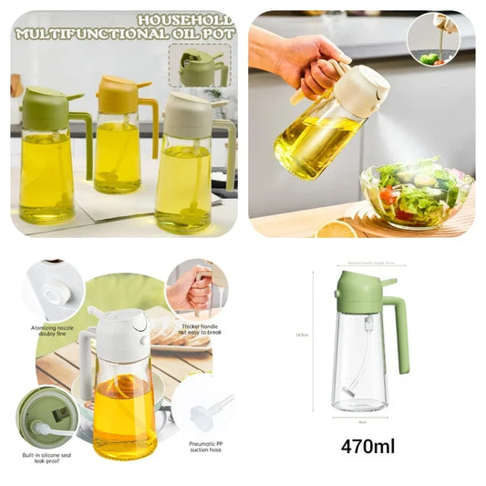 MistFlow™ Premium Oil Spray Bottle