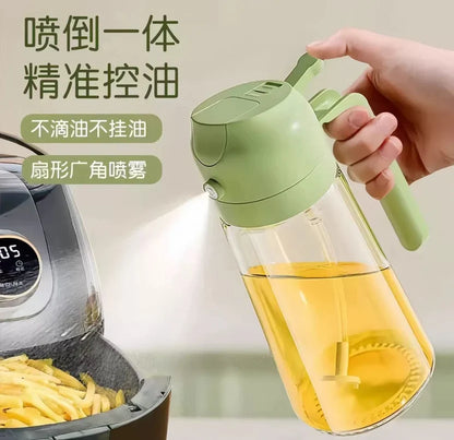 MistFlow™ Premium Oil Spray Bottle