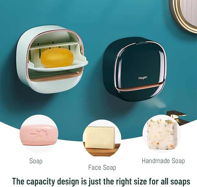 Luxury Soap Dish – Self-Draining Bathroom Soap Holder