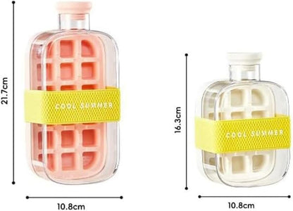 500ml Ice Cube Cooling Water Bottle