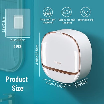 Luxury Soap Dish – Self-Draining Bathroom Soap Holder