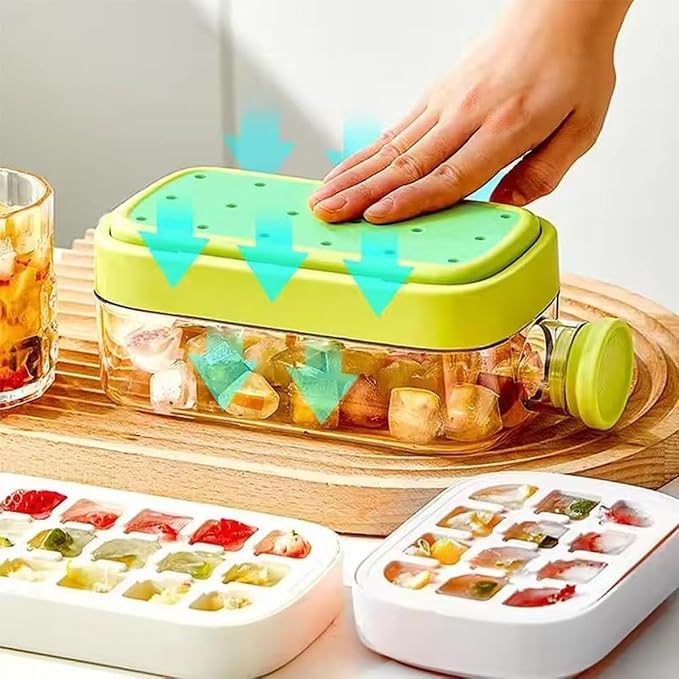 500ml Ice Cube Cooling Water Bottle