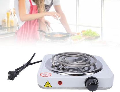 Portable 1000W Electric Hot Plate – Single Burner Cooktop