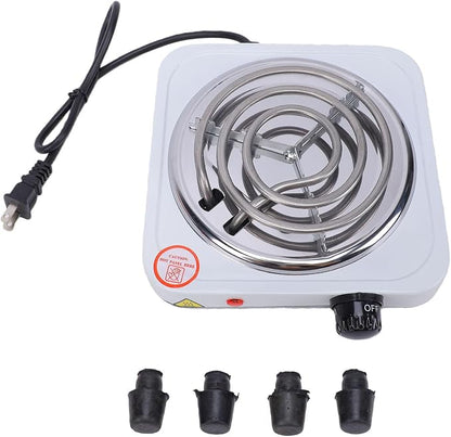 Portable 1000W Electric Hot Plate – Single Burner Cooktop