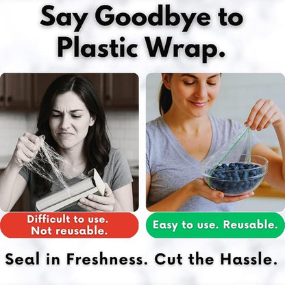 Mini Reusable Silicone Food Lid Cover – Stretchable Freshness Seal