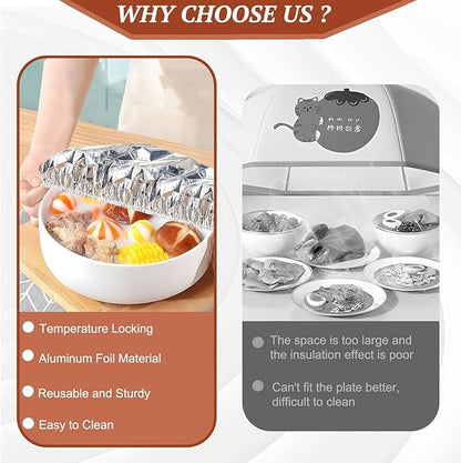 **FreshGuard™ Aluminium Food Cover**