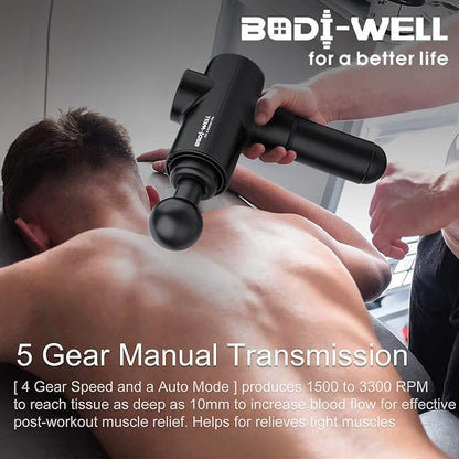 Body Massage Gun – Portable Deep Tissue Muscle Massager