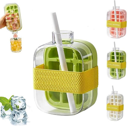 500ml Ice Cube Cooling Water Bottle
