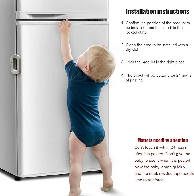 Child Safety Fridge Lock