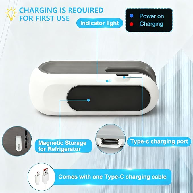 USB Rechargeable Mini Bag Sealer – Portable Heat Sealing Machine