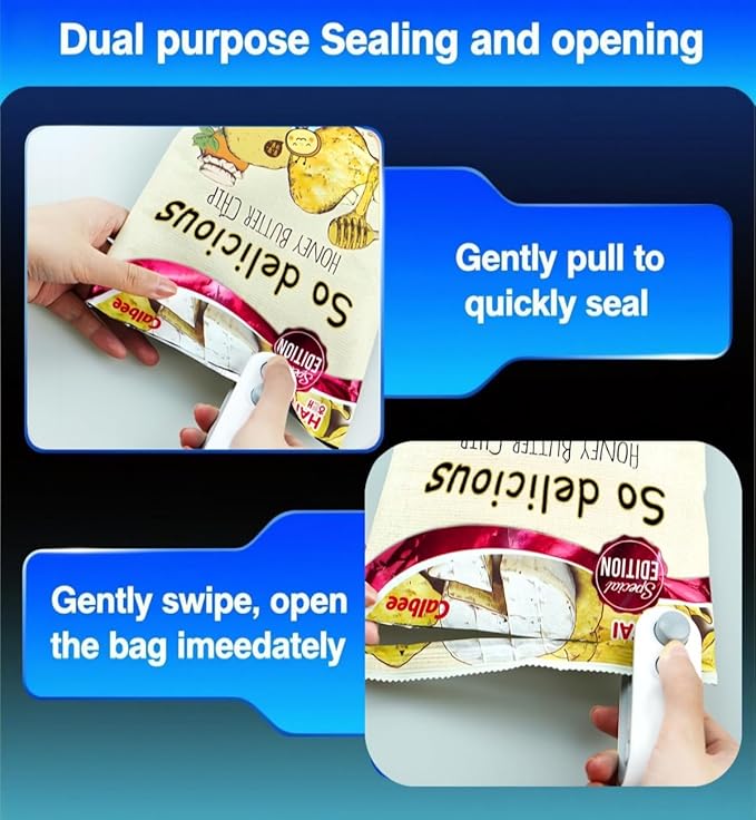 USB Rechargeable Mini Bag Sealer – Portable Heat Sealing Machine