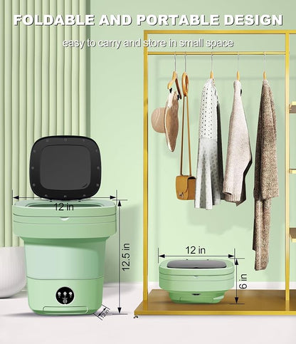 Mini Portable Washing Machine – Compact USB Foldable Washer