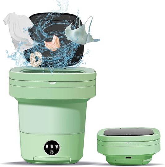 Mini Portable Washing Machine – Compact USB Foldable Washer