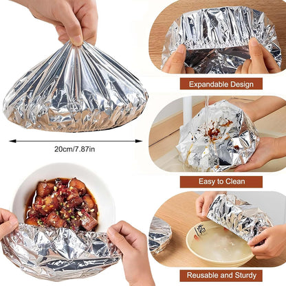 **FreshGuard™ Aluminium Food Cover**