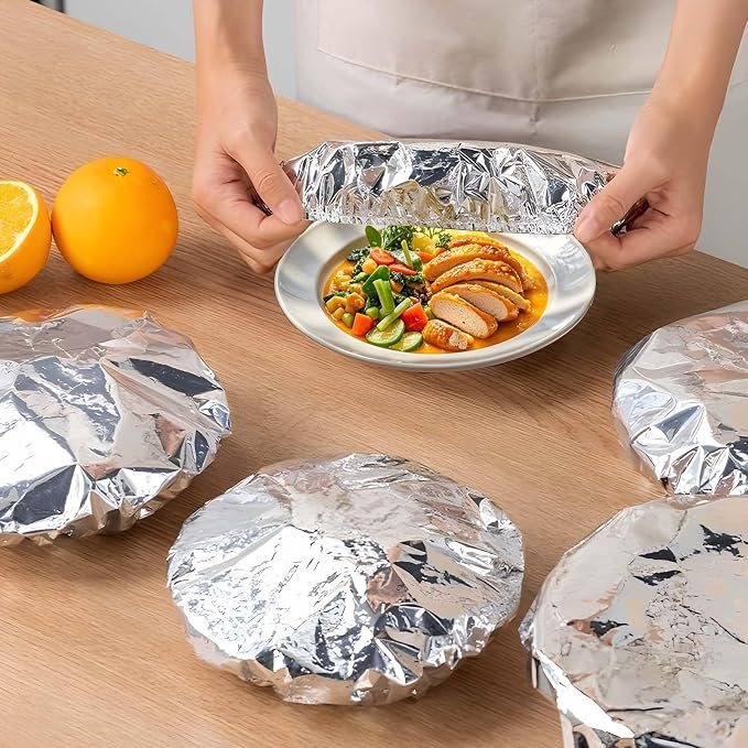 **FreshGuard™ Aluminium Food Cover**