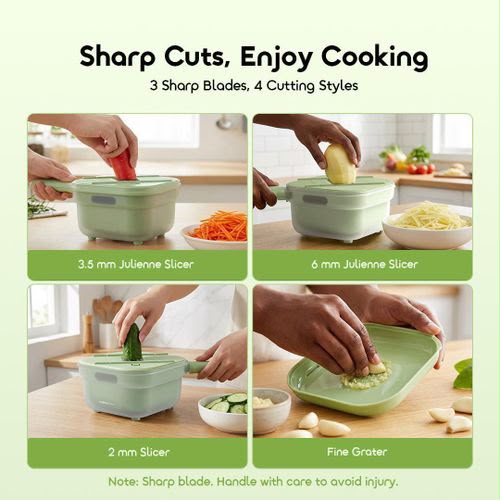 4-in-1 Vegetable Grater & Slicer