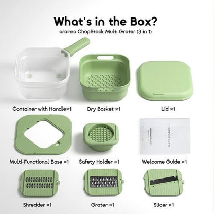 4-in-1 Vegetable Grater & Slicer