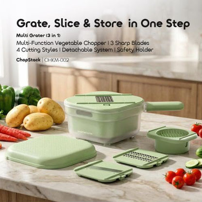4-in-1 Vegetable Grater & Slicer