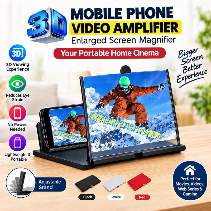3D Mobile Phone Screen Magnifier